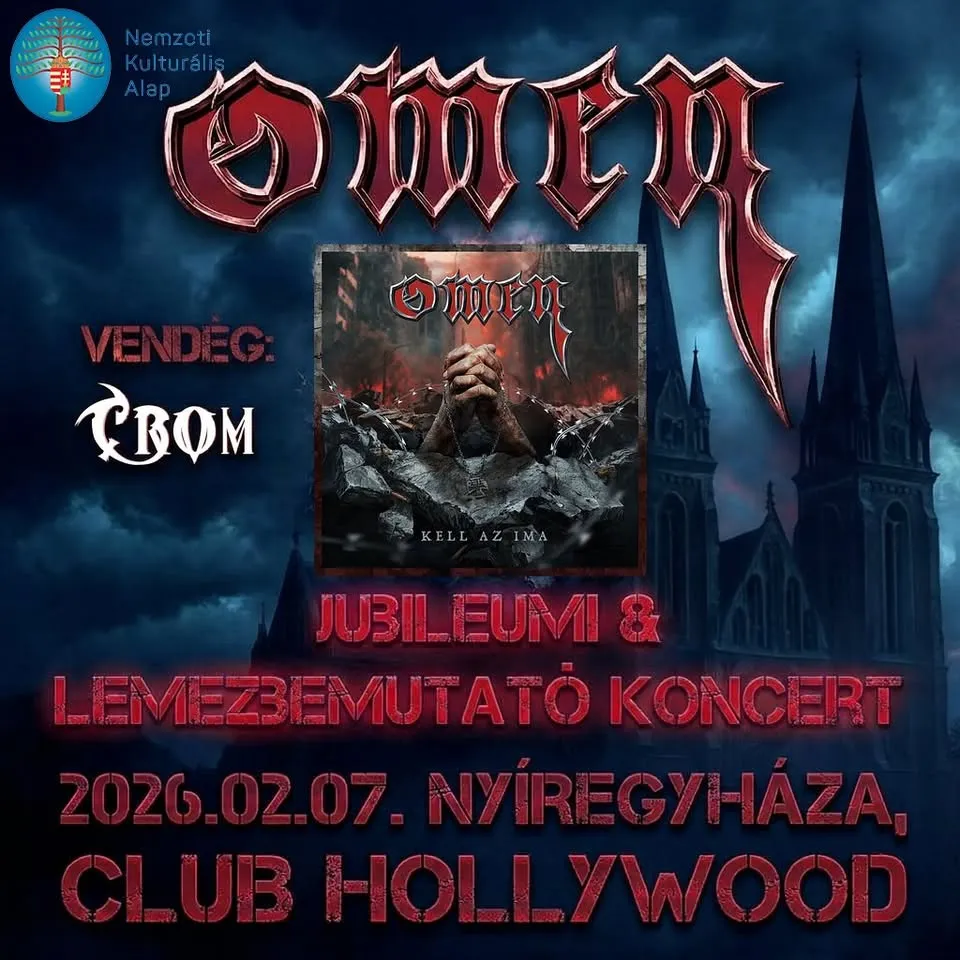 Omen és Crom koncert – Club Hollywood