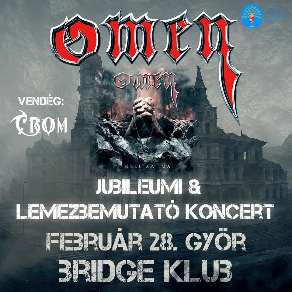 Omen és Crom koncert – Győr