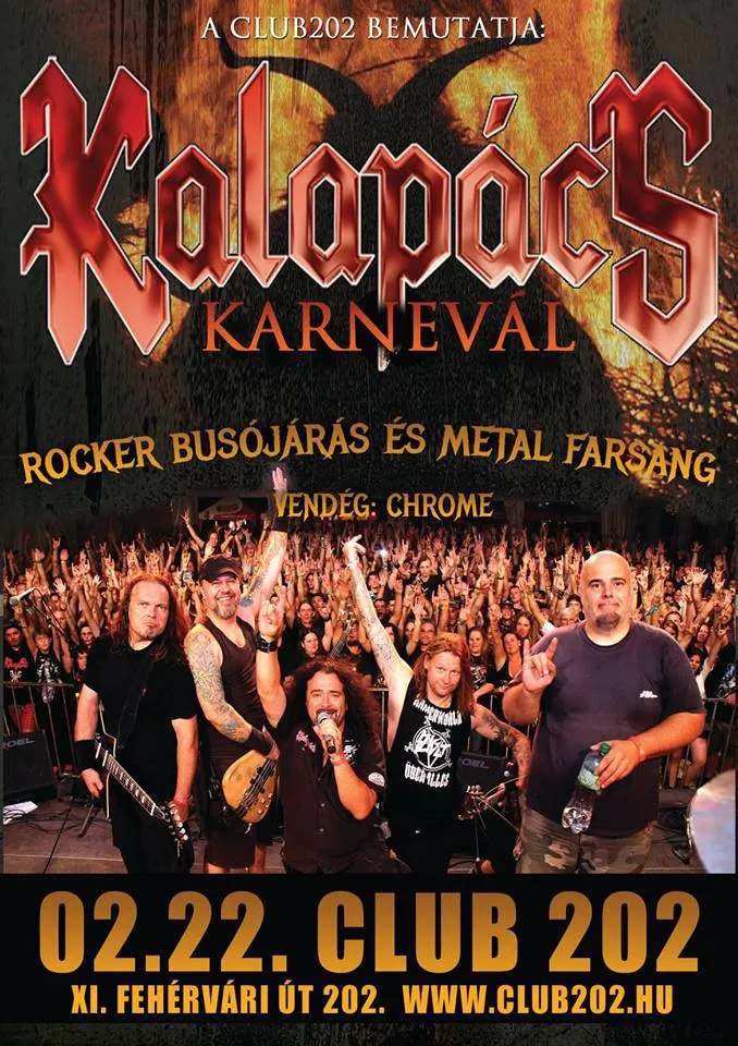 Farsangi metál – Club 202