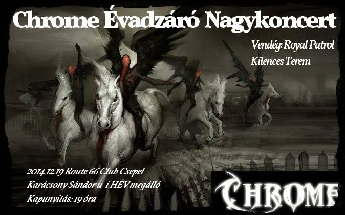 Crom évzáró koncert