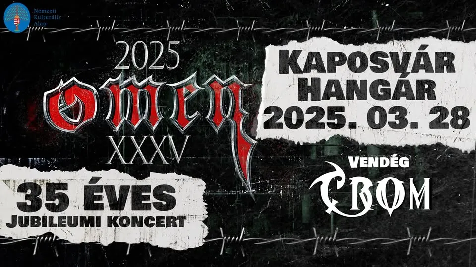 Omen és Crom koncert – Kaposvár