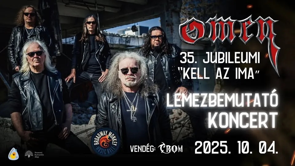 Omen és Crom koncert – Eger