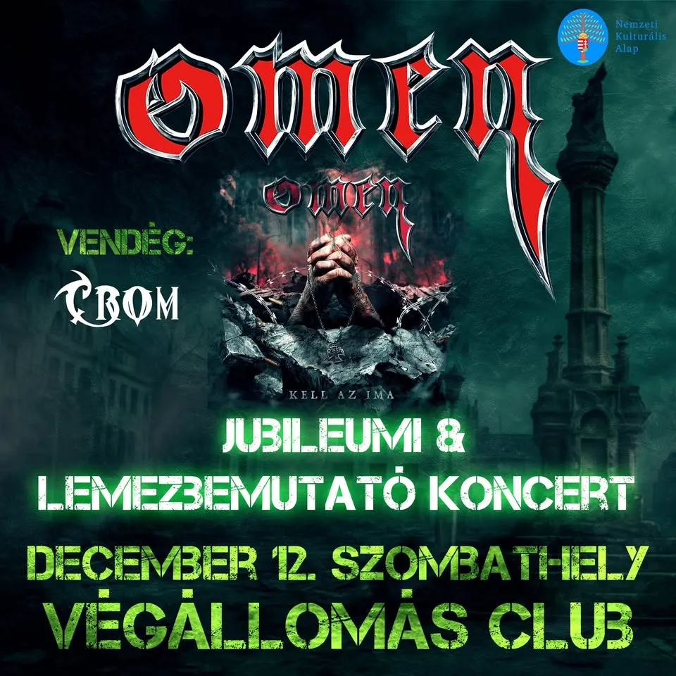Omen és Crom koncert – Szombathely