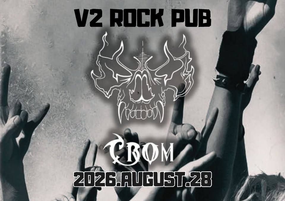 Crom koncert – V2 Rock Pub, Párkány