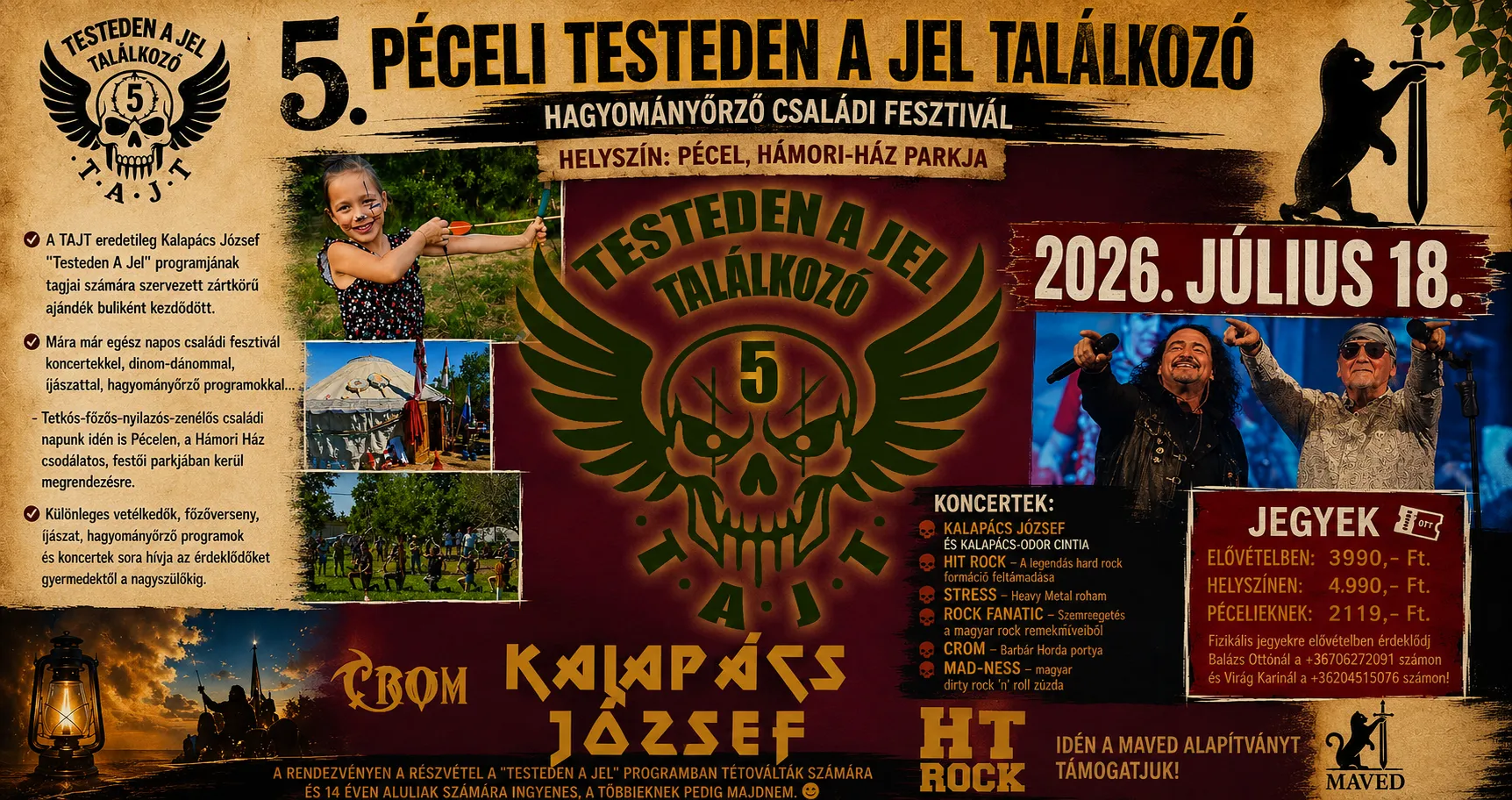 5. Péceli Testeden A Jel Találkozó – Crom és Kalapács József